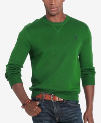 Polo Ralph Lauren Men's Crewneck Sweater In New Forest | ModeSens