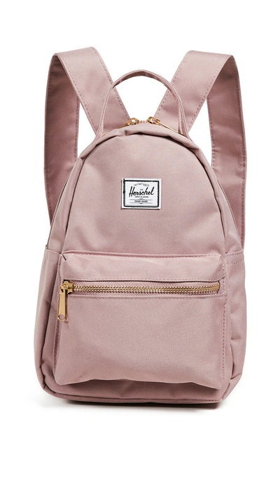 Herschel Supply Co Nova Mini Backpack In Ash Rose