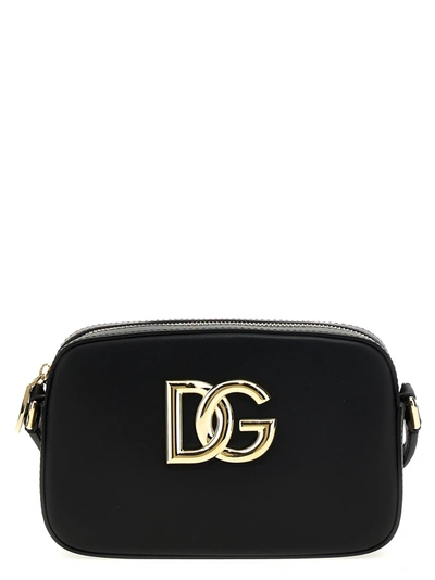 Dolce & Gabbana 3.5 Crossbody Bags In Black