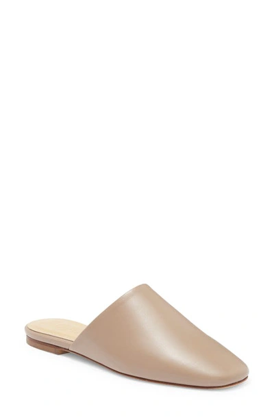 Aeyde Round Toe Slipper In Neutral