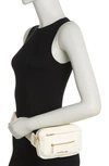 Madden Girl Polyester Belt Bag In Cream