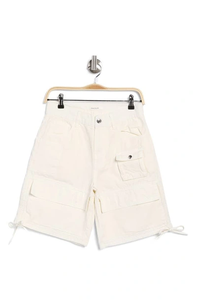 Pacsun Jordan Cotton Cargo Shorts In White