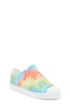 Native Shoes Kids' Jefferson Sugarlite Slip-on Sneaker In Shellwhite/shellwhite/ Rainbow