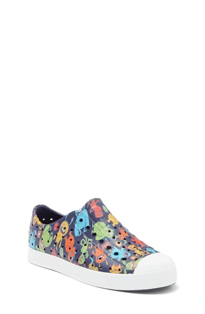 Native Shoes Kids' Jefferson Sugarlite Slip-on Sneaker In Rest Flame Critters