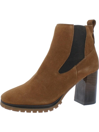Sanctuary Ravish Womens Pull On Ankle Chelsea Boots In Multi