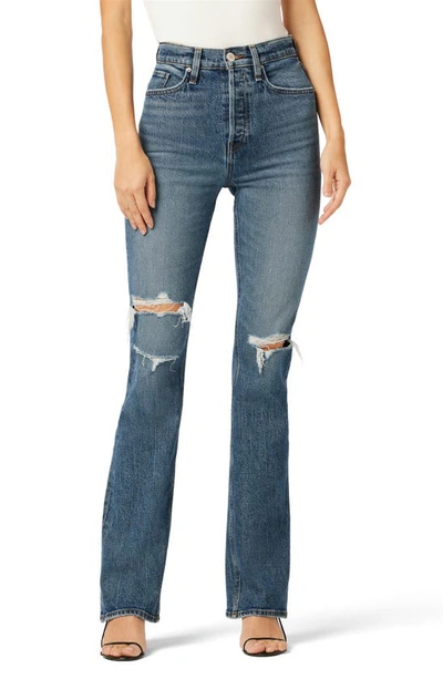 Hudson Faye Ultrahigh Waist Bootcut Jeans In Canyon