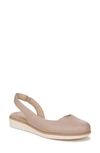 Soul Naturalizer Idea Slingback Flat In Blush Faux Leather