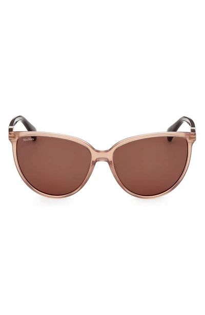 Max Mara 58mm Gradient Butterfly Sunglasses In Pink