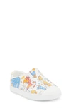 Native Shoes Kids' Jefferson Water Friendly Perforated Slip-on In Shlwht/ Shlwht/ Daylghtwdfrds