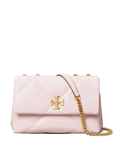 Tory Burch Kira Diamond Leather Crossbody Bag In Pink