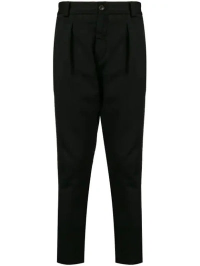 Overcome Tapered Trousers In Black