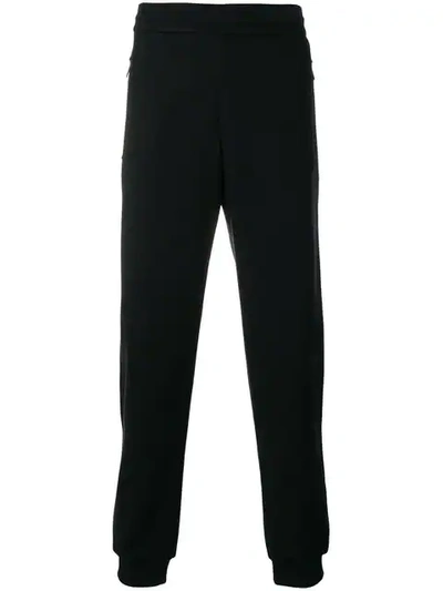 Giorgio Armani Lounge Trousers In Blue