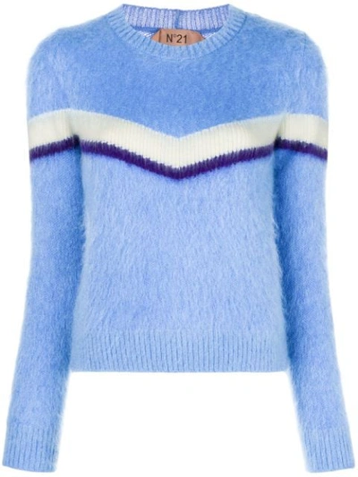 N°21 Mohair And Wool-blend Sweater In 6320