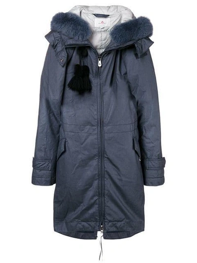 Peuterey Zipped Padded Coat - Blue