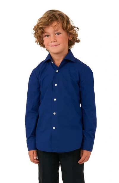Opposuits Kids' Royale Button-up Shirt In Navy