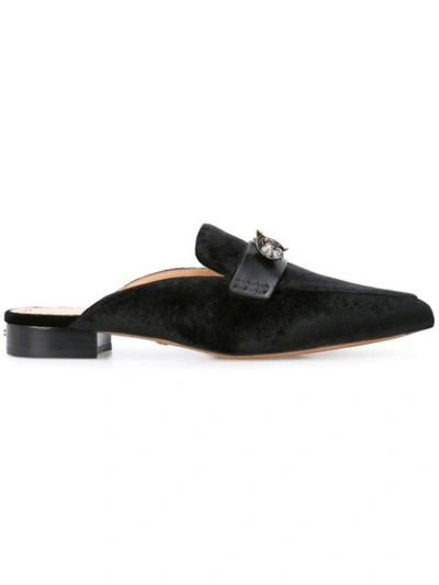 Coach Nova Loafer Slides In Black