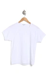 James Perse Short Sleeve Cotton Pullover In White