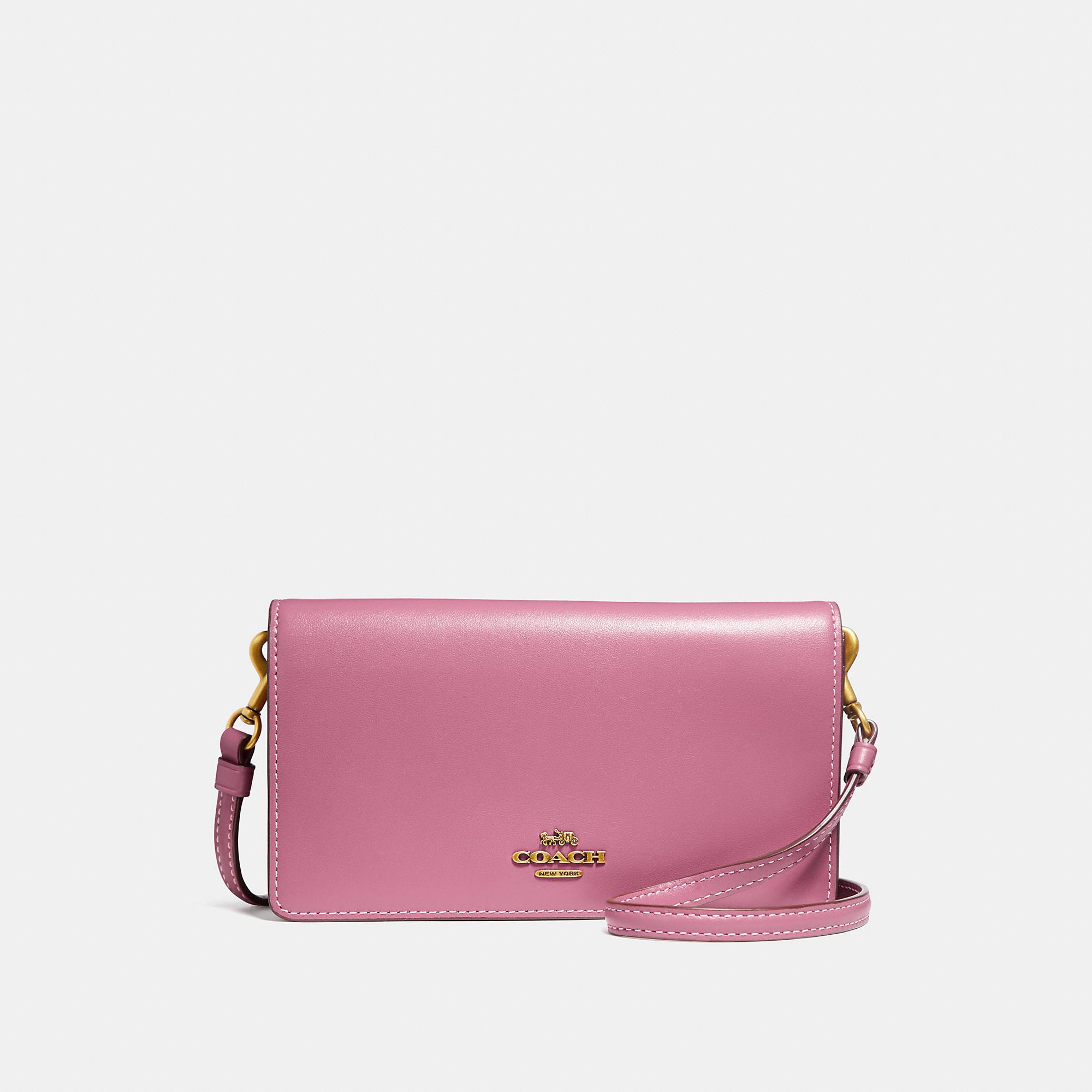 Coach Slim Phone Crossbody - Women's In Rose/brass | ModeSens