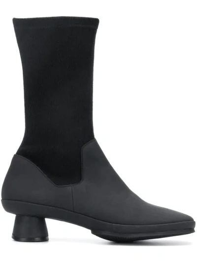 Camper Alright Ankle Boots In Black