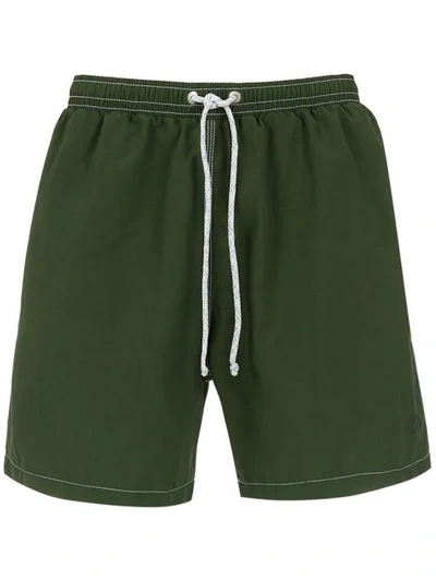 Track & Field 'beach' Swim Shorts In Green