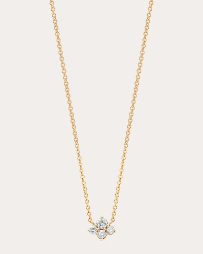 Sara Weinstock Women's Dujour Diamond Cluster Pendant Necklace In Gold