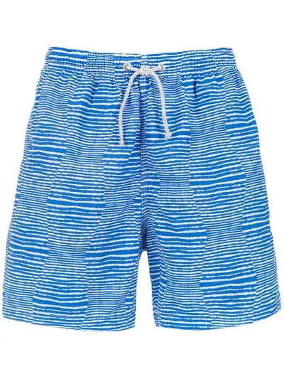 Track & Field Beach Swim Shorts In Blue