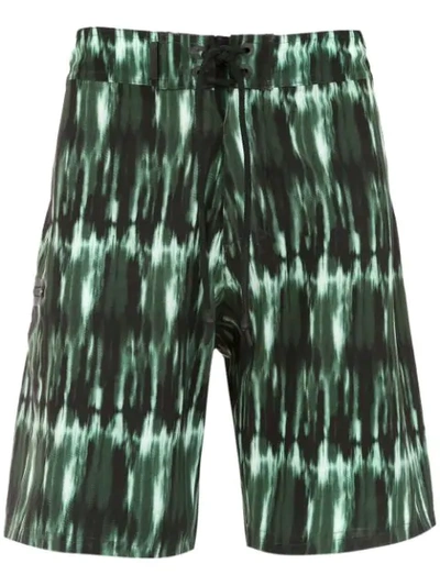 Track & Field Swim Shorts In Green