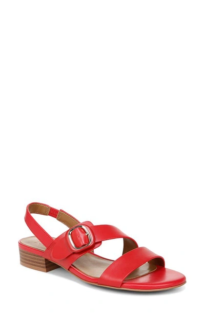 Naturalizer Womens Meesha Slingback In Red Leather