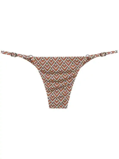 Track & Field Regula Bikini Bottoms In Brown