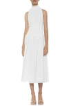 Alexia Admor Landry Sleeveless Fit & Flare Midi Dress In Ivory