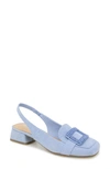 Reaction Kenneth Cole Lewis Slingback Pump In Sky Blue Micro