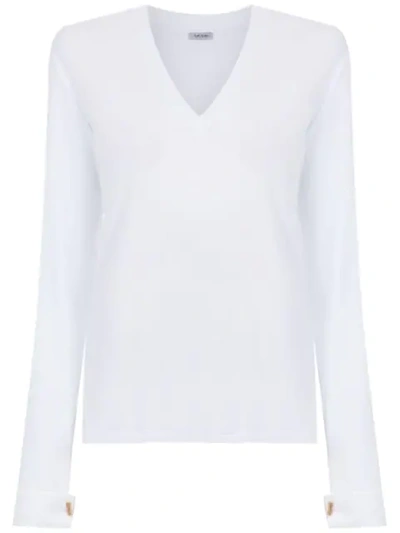 Tufi Duek Long Sleeved Top - White
