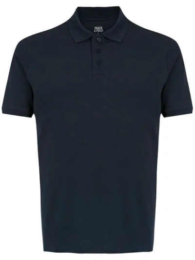 Track & Field Polo Shirt In Blue