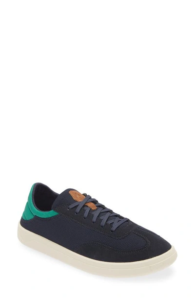 Olukai Punini Sneaker In Navy / Bamboo