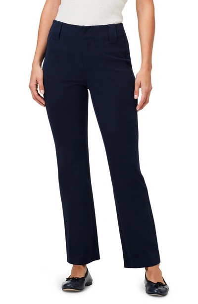 Nic + Zoe Plaza Demi Bootcut Ankle Pants In Dark Indigo