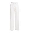Melissa Odabash Women's Betty Terry Straight-leg Pants In White