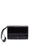 Hobo Jill Leather Wristlet In Black