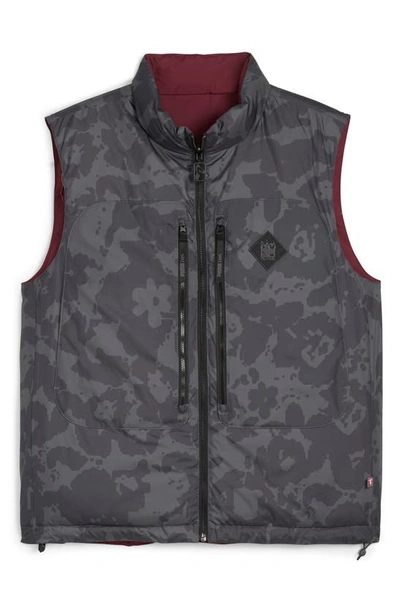 Puma X P.a.m. Padded Reversible Vest In  Black