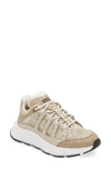 Versace Trigreca Low Top Sneaker In Beige