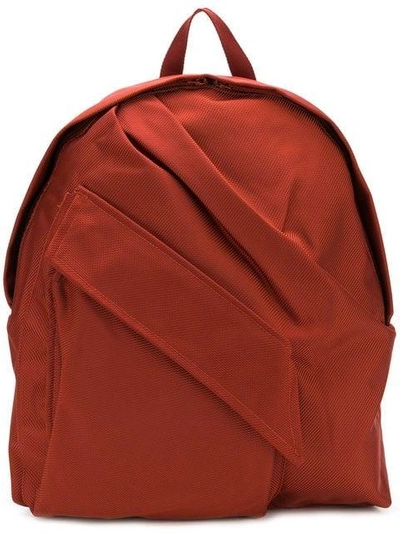 Eastpak Raf Simons Classic Zip Backpack In Orange