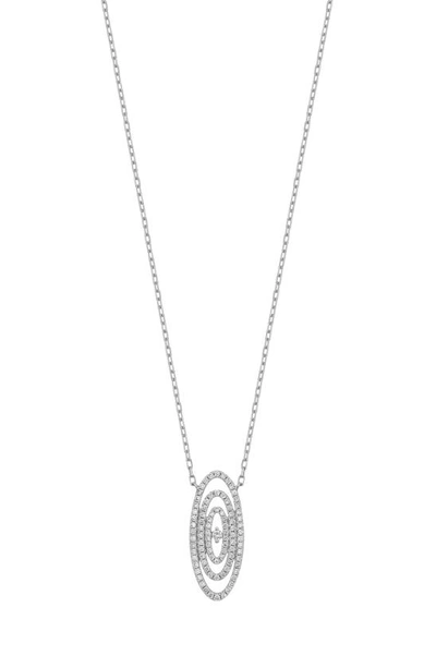 Bony Levy Prism Diamond Pendant Necklace In 18k White Gold