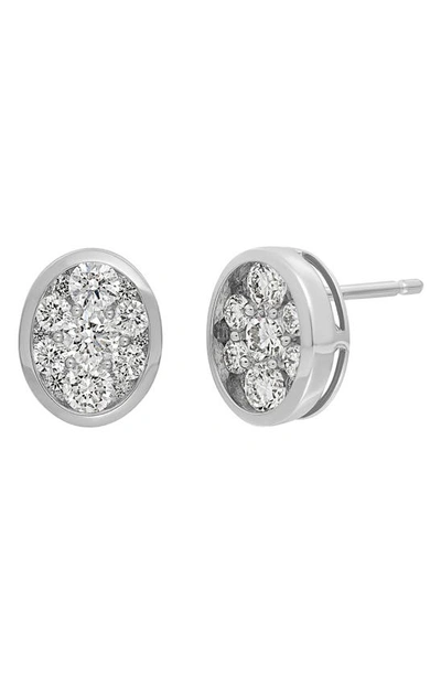 Bony Levy Mika Diamond Stud Earrings In 18k White Gold