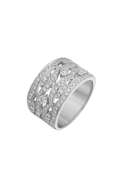 Bony Levy Rita Diamond Statement Ring In 18k White Gold