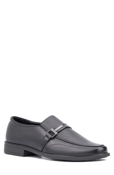 X-ray Hariom Moc Toe Loafer In Black