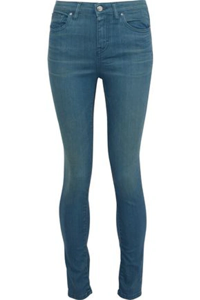 Iro Wonder Mid-rise Skinny Jeans In Mid Denim