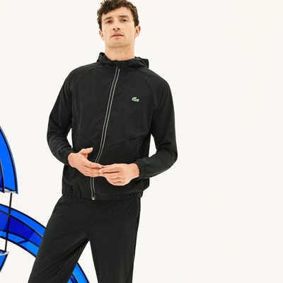 Lacoste Men's Sport Hooded Technical Midlayer Jacket - X Novak Djokovic Off  Court Premium Edition In Black / Black | ModeSens