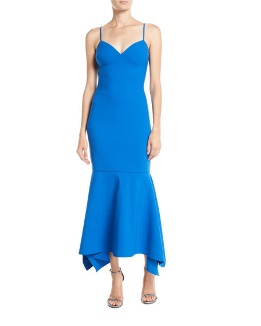 Likely Christiana Slip Gown Dress W Flounce Hem In Olympian Blue ModeSens
