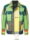 Craig Green Tent Topstitched Shell Jacket In Multicolour