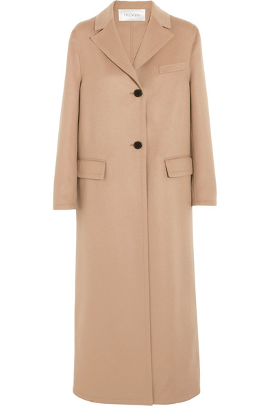 Valentino Wool And Cashmere-blend Coat | ModeSens