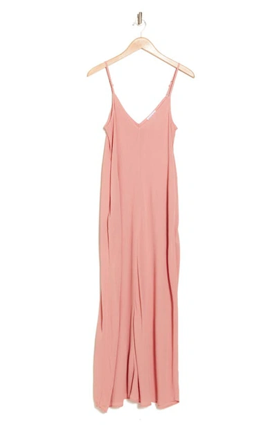 Socialite Gauze Maxi Dress In Pink